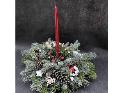 VIANOČNÁ IKEBANA (STREDNÁ) 2_kak