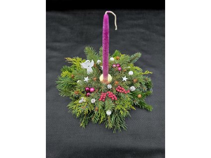 VIANOČNÁ IKEBANA | MALÁ 4