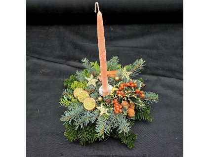 VIANOČNÁ IKEBANA | MALÁ 10