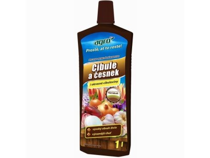 Agro OM kvapalné hnojivo na cibuľu a cesnak 1l