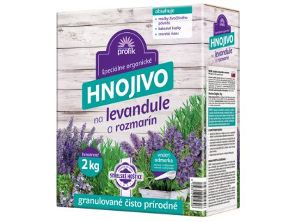 profik levandule, rozmarin