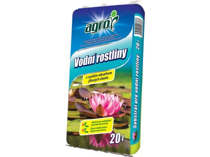 substrat na vodne rastliny