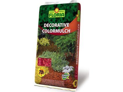 dekoracny mulc cerveny