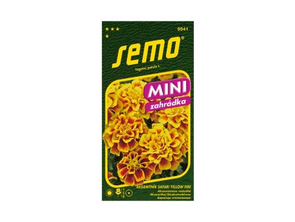 Aksamietnica SAFARI YELLOW FIRE