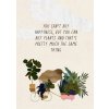 plakat You cant buy happiness