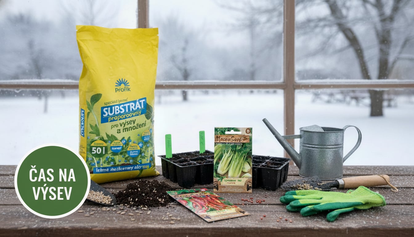 Čas pro výsev v lednu