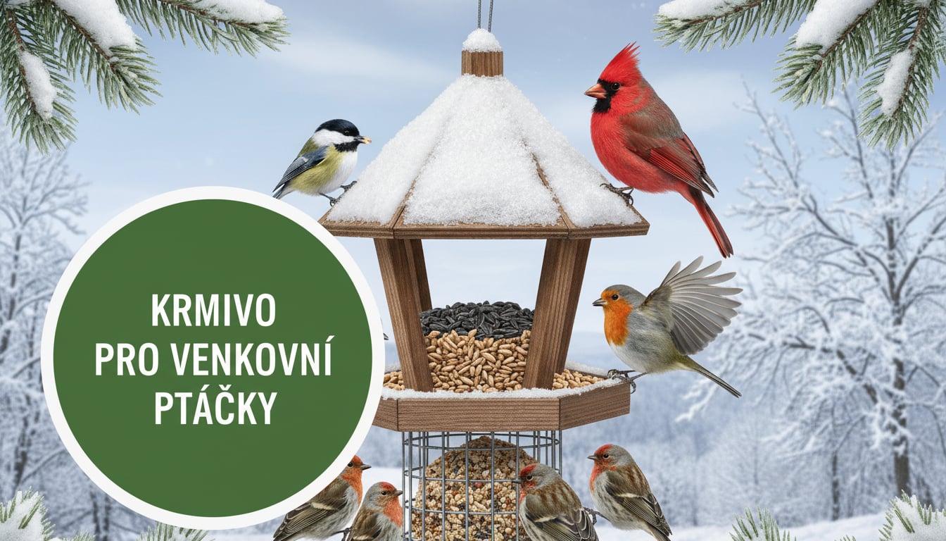 KRMIVO PRO VENKOVNÍ PTACTVO