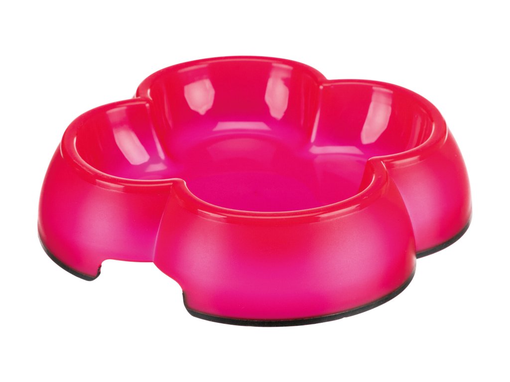 Miska čtyřlístek s gumou 0,25l; 14cm