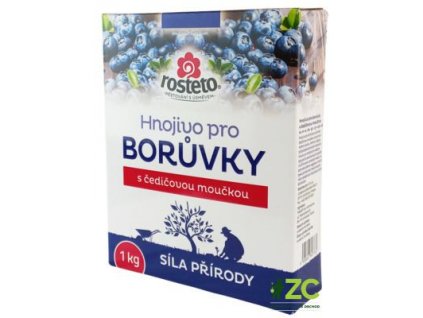 Hnojivo Rosteto s čedičovou moučkou borůvky 1 kg