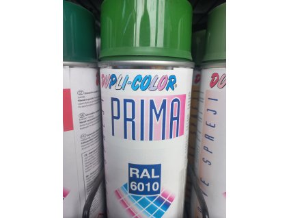 Barva ve spreji PRIMA RAL 6010 travní zelená 400ml