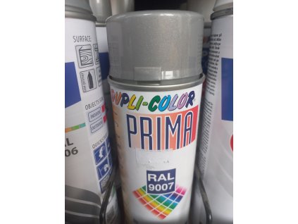 Barva ve spreji PRIMA RAL 9007 šedý hliník 400ml