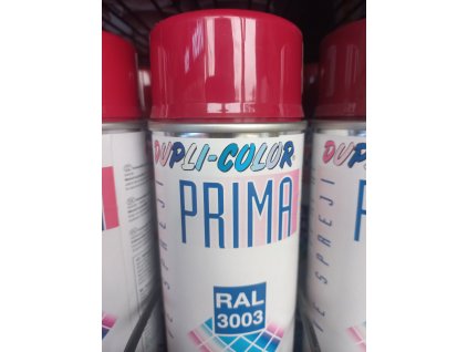 Barva ve spreji PRIMA RAL 3003 rubínová 400ml