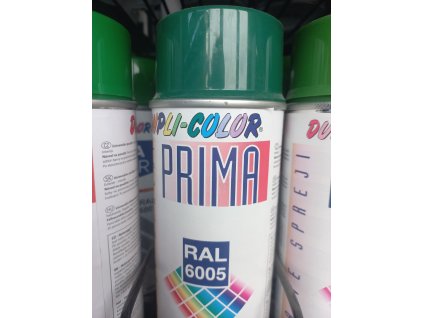 Barva ve spreji PRIMA RAL 6005 karmínová 400ml
