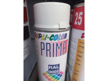 Barva ve spreji PRIMA RAL 9002 šedobílá 400ml