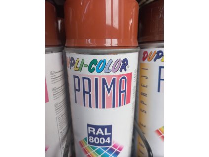 Barva ve spreji PRIMA RAL 8004 hnědá měděná 400ml