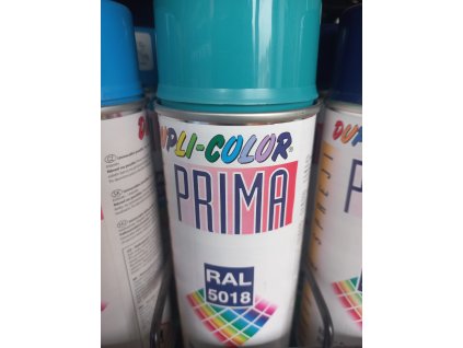 Barva ve spreji PRIMA RAL 5018 tyrkysově modrá 400ml