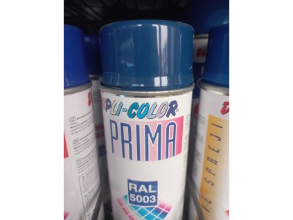 Barva ve spreji PRIMA RAL 5003 safírová modrá 400ml