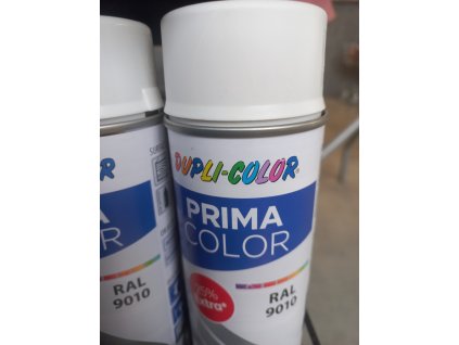 Barva ve spreji PRIMA RAL9010 bílý mat 500ml