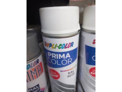Barva ve spreji PRIMA RAL 9010 bílá lesklá 500ml