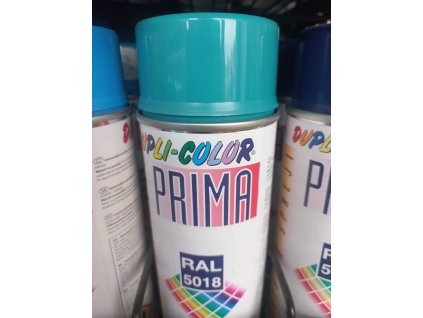 Barva ve spreji PRIMA RAL 5018 tyrkysová modrá 400ml