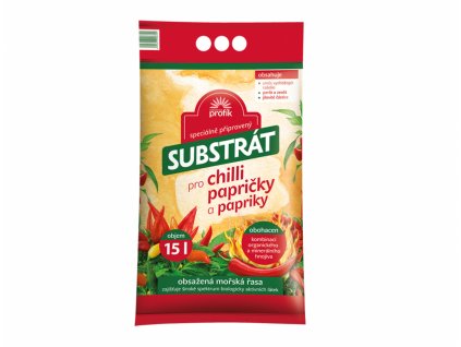 Substrát pro chilli papričky a papriky PROFÍK 15l