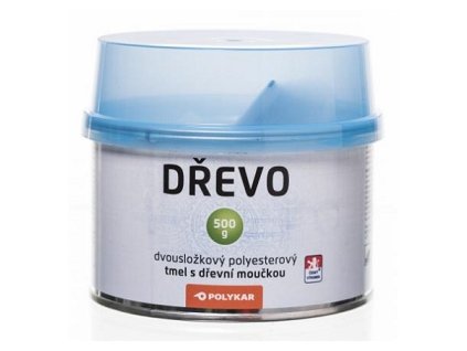 Dřevo 500g tmel s dřevní moučkou Polykar