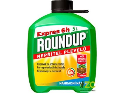 ROUNDUP Expres 6h 5l náhradní náplň totální herbicid