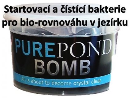 Pure Pond BOMB 1ks - čistící a startovací bakterie pro bio-rovnováhu