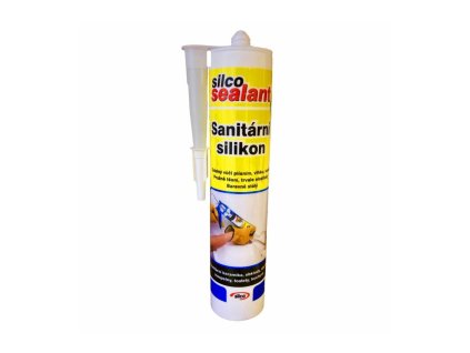 Silikon sanitární 310 ml bílý SILCO