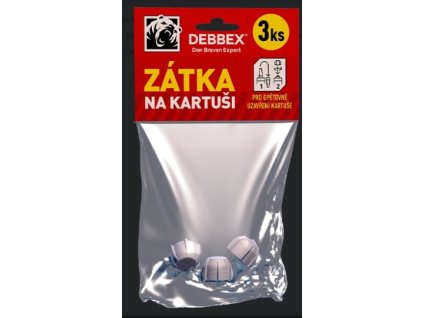 Zátka na kartuši 3ks Den Braven