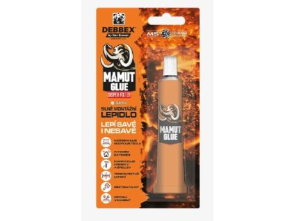 Lepidlo Mamut Glue oranžový Disper Fix 25ml šedý spoj