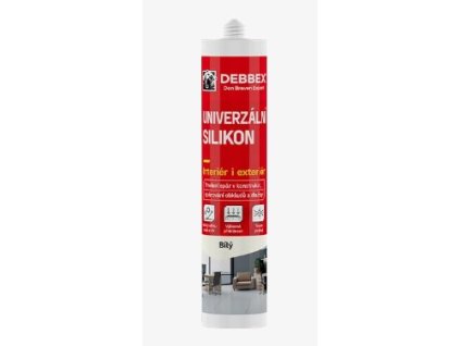Silikon univerzální 280ml bílý Den Braven