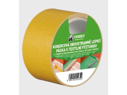 Kobercová oboustranná lepící páska s textilní výstuhou 50mmx5m