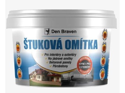 Štuková omítka 8kg Den Braven