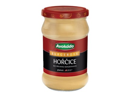 Hořčice Burgerová 296g Avokádo