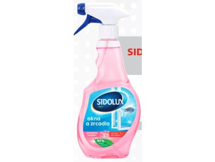 Čistič Sidolux na okna a zrcadla NANO CODE, rozprašovač 500ml Japanese Cherry