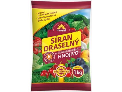 Síran draselný 1kg - hnojivo