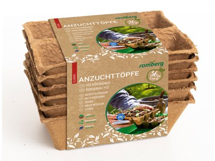 Sadbovač rašelinový 36ks 5x5cm