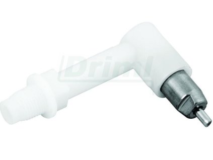 Napaječka pro králíky Nipl nerezový s plastovým kolínkem a těsněním pro krabičky