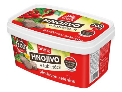 Hnojivo na plodovou zeleninu v tabletách 100ks
