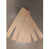 Montessori Dřevěná lamelka buková široká 258x3,2x32mm 1ks