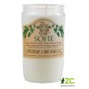Svíčka olejová Sofie 150g bílá
