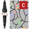 LED spojovací vánoční řetěz, 10 m, venkovní i vnitřní, multicolor D1AM037