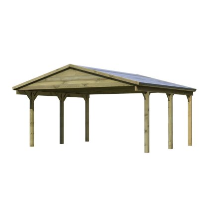 carport KARIBU SATTELDACH 3 43470 LG2489