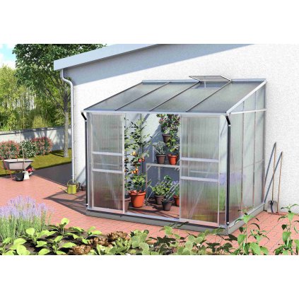 skleník VITAVIA IDA 5200 PC 6 mm stříbrný
