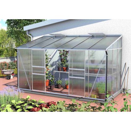 skleník VITAVIA IDA 7800 PC 4 mm stříbrný
