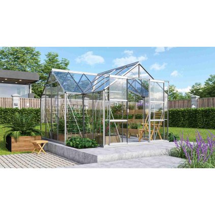 skleník VITAVIA SIRIUS PC 6 mm stříbrný