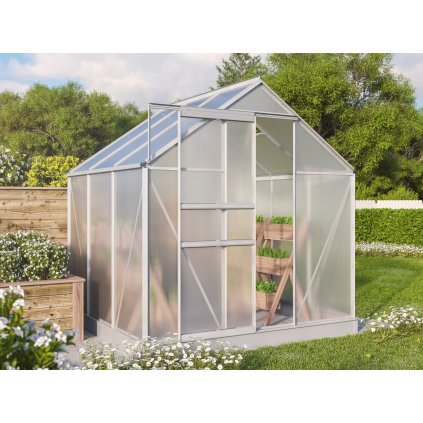 skleník VITAVIA TARGET 3800 PC 4 mm stříbrný
