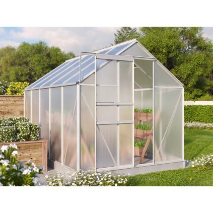 skleník VITAVIA TARGET 6200 PC 4 mm stříbrný