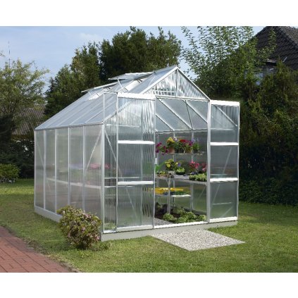 skleník VITAVIA URANUS 8300 PC 4 mm stříbrný